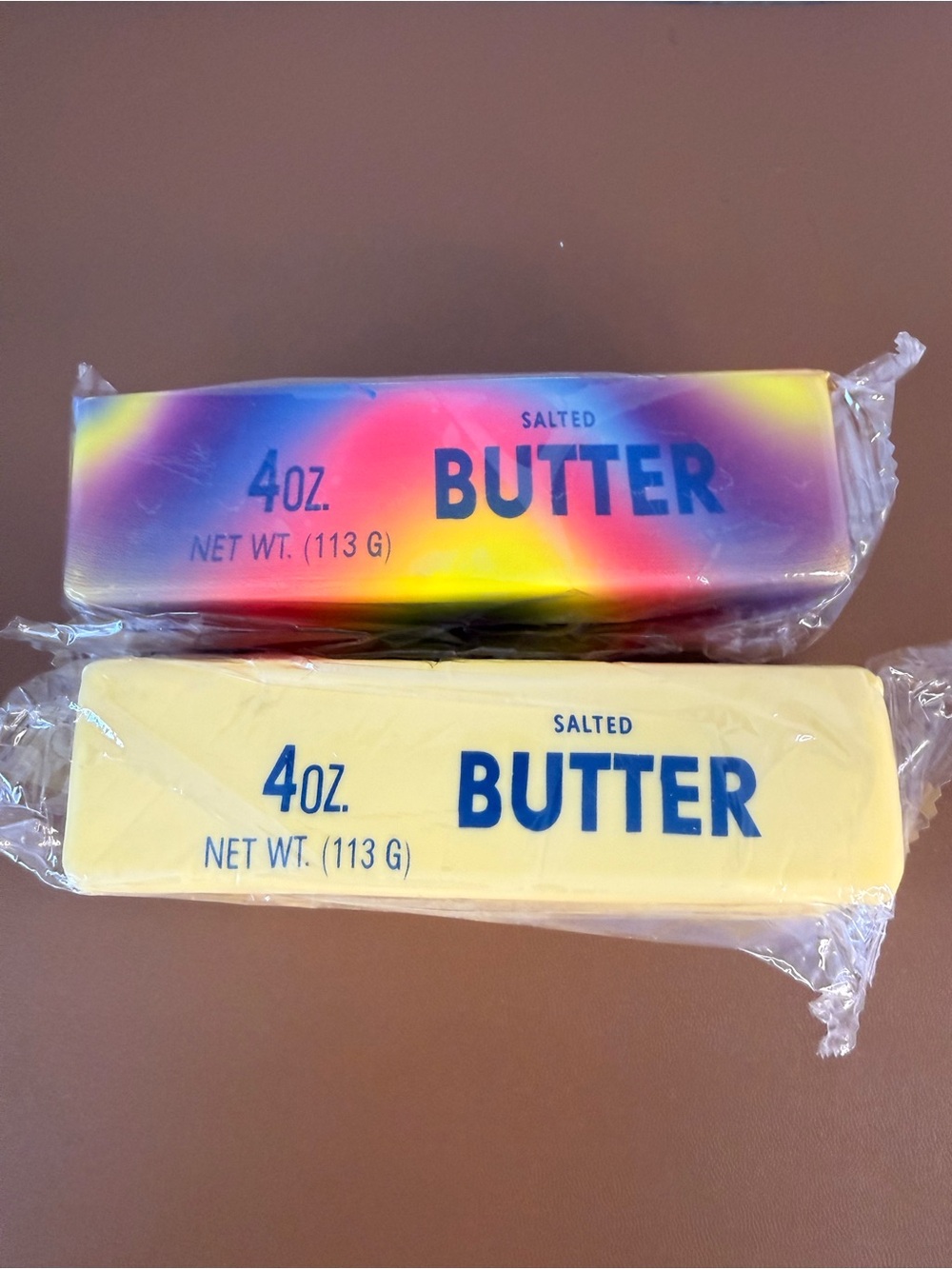 Butter squishy toy stress relief - 4oz - Set with 2 .